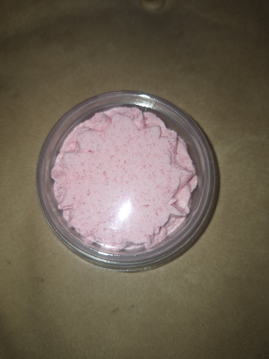 Holiday romance whipped soap